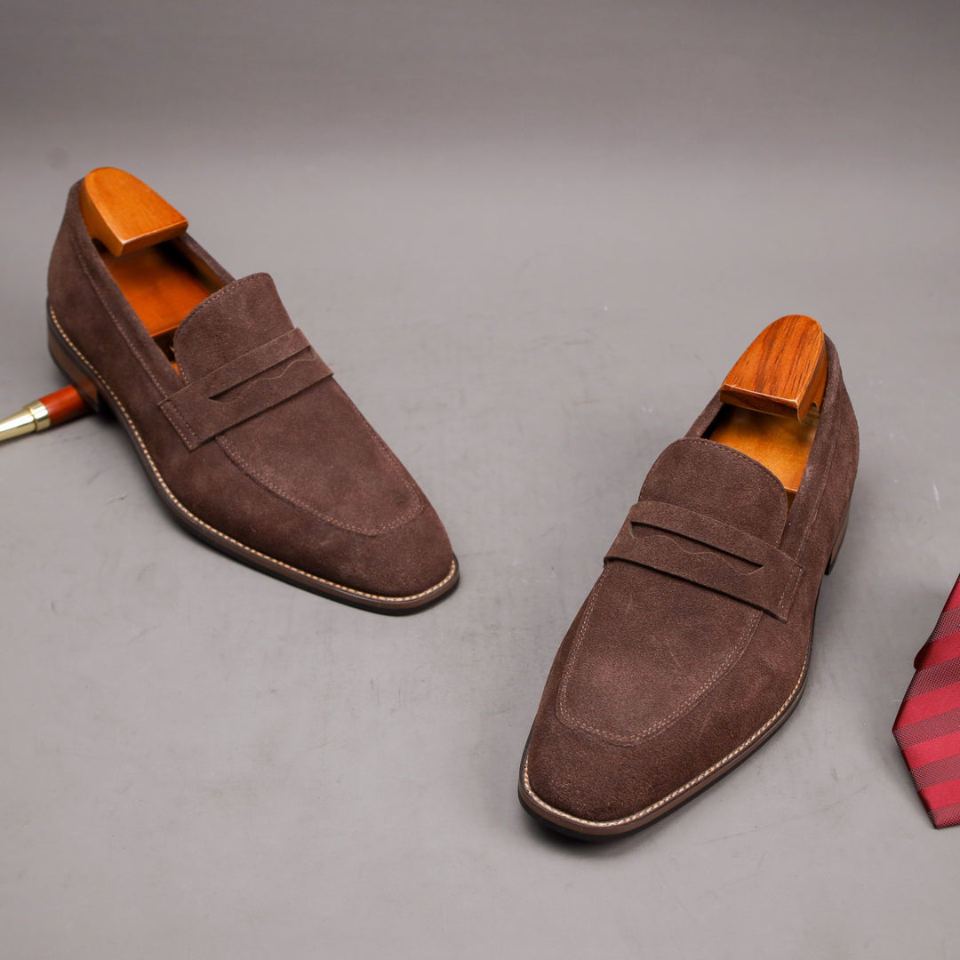 Men's Loafers | Genuine Suede | Slip-On Comfort | Elegant & Durable