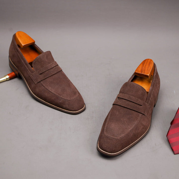 Men's Loafers | Genuine Suede | Slip-On Comfort | Elegant & Durable