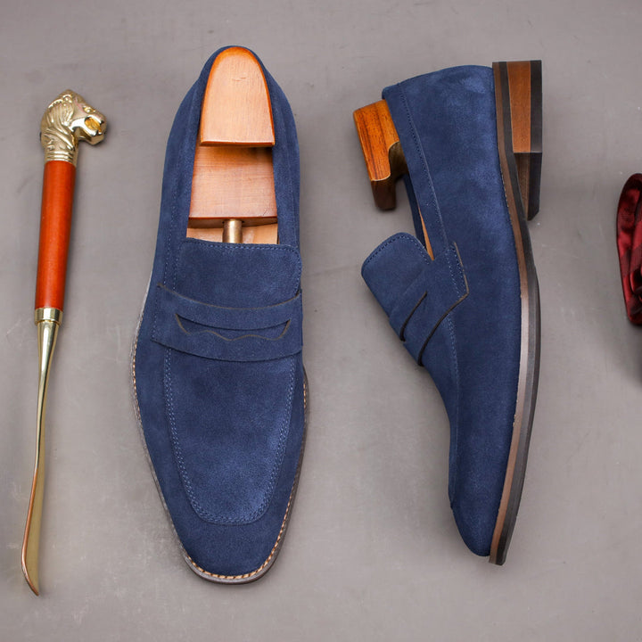Men's Loafers | Genuine Suede | Slip-On Comfort | Elegant & Durable