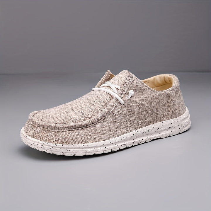 Men's Loafers | Lightweight & Comfortable | Breathable Canvas | Slip-On