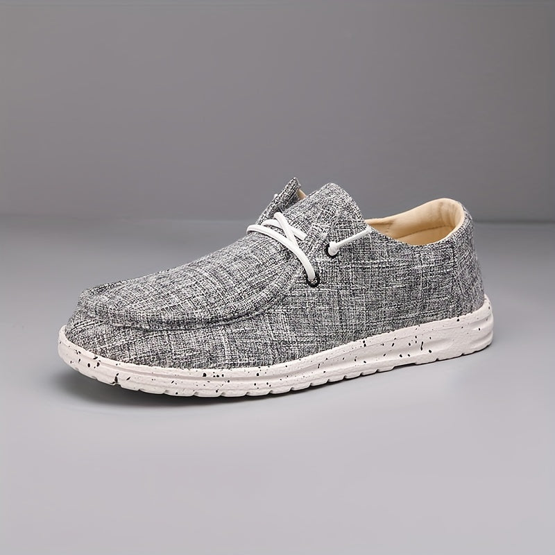Men's Loafers | Lightweight & Comfortable | Breathable Canvas | Slip-On