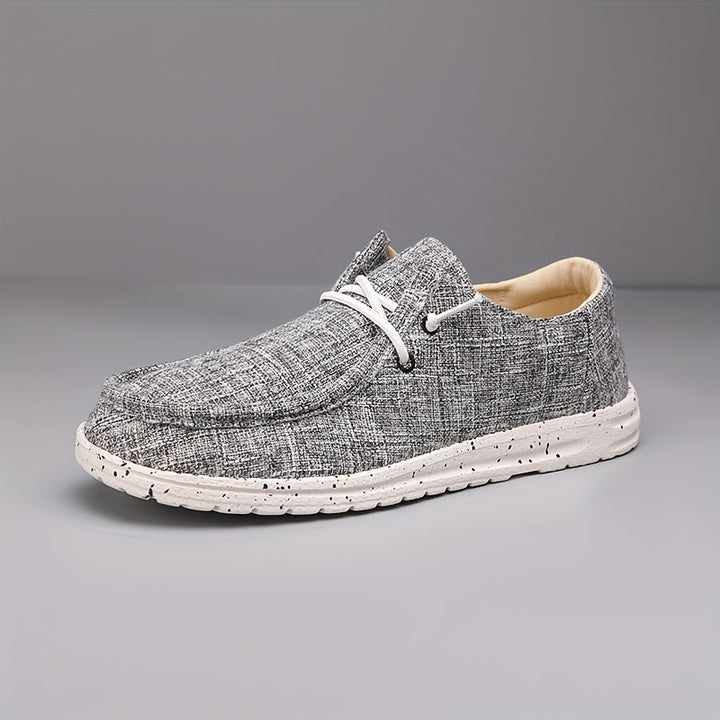 Men's Loafers | Lightweight & Comfortable | Breathable Canvas | Slip-On