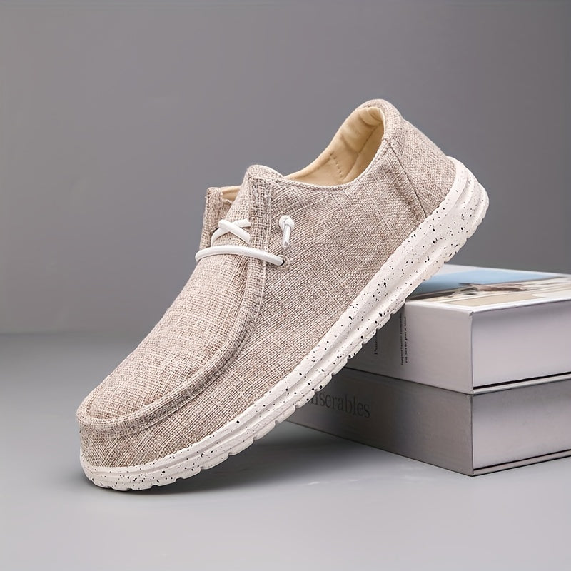 Men's Loafers | Lightweight & Comfortable | Breathable Canvas | Slip-On