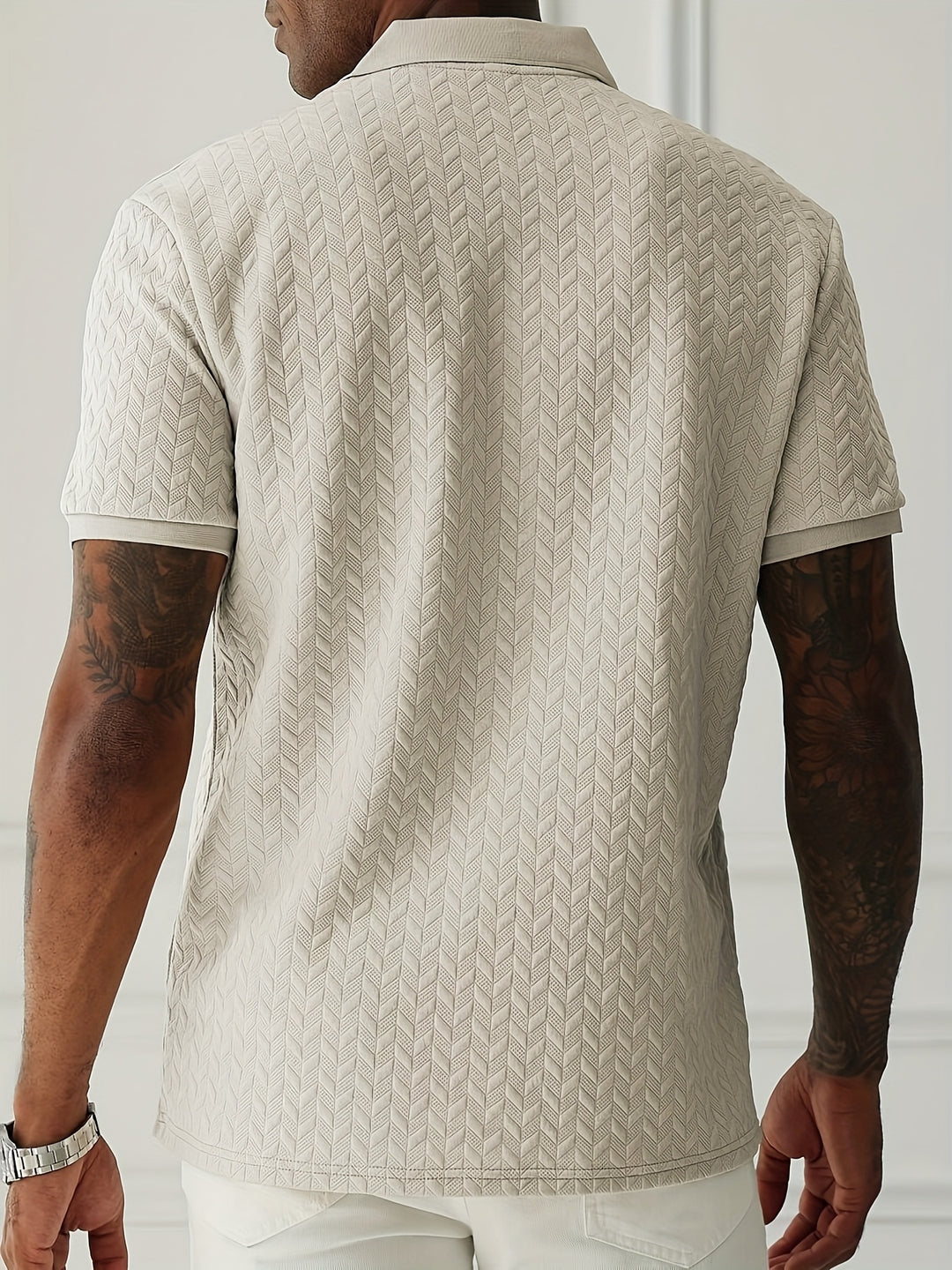 Men's Polo Shirt | Short Sleeve | Collared & Knitted Fabric | Summer Comfort