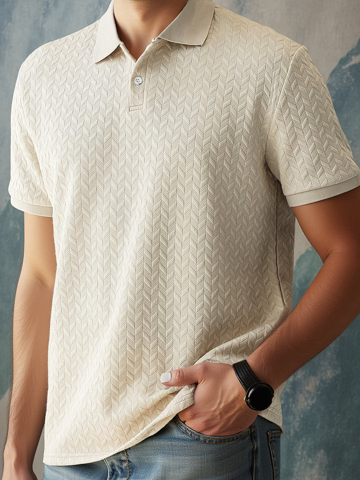 Men's Polo Shirt | Short Sleeve | Collared & Knitted Fabric | Summer Comfort