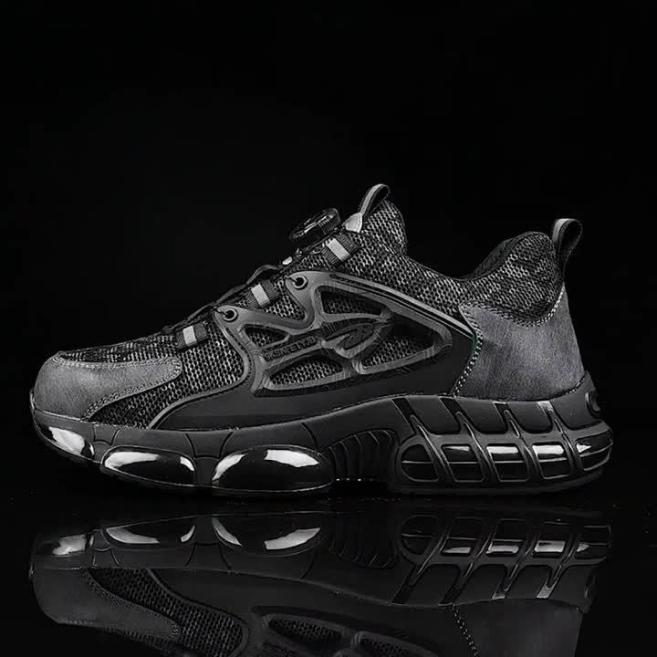 Men's Safety Shoes | Steel Toe & Puncture Protection | Breathable & Non-Slip | TPU Sole