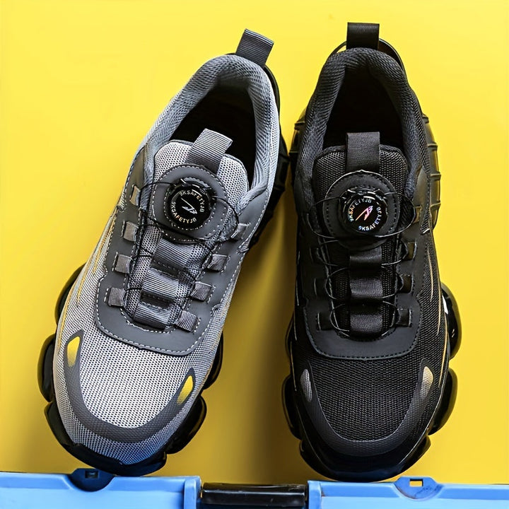 Men's Safety Sneakers | Steel Toe | Anti-Puncture & Shock Resistant | Comfortable