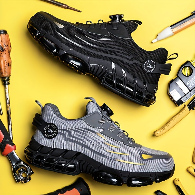 Men's Safety Sneakers | Steel Toe | Anti-Puncture & Shock Resistant | Comfortable