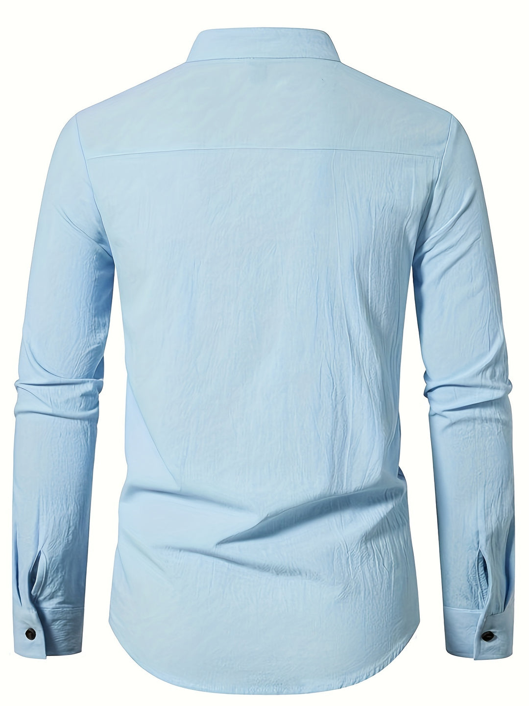 Men's Shirt | Comfort Fit | Cotton & Stretch | Long Sleeve