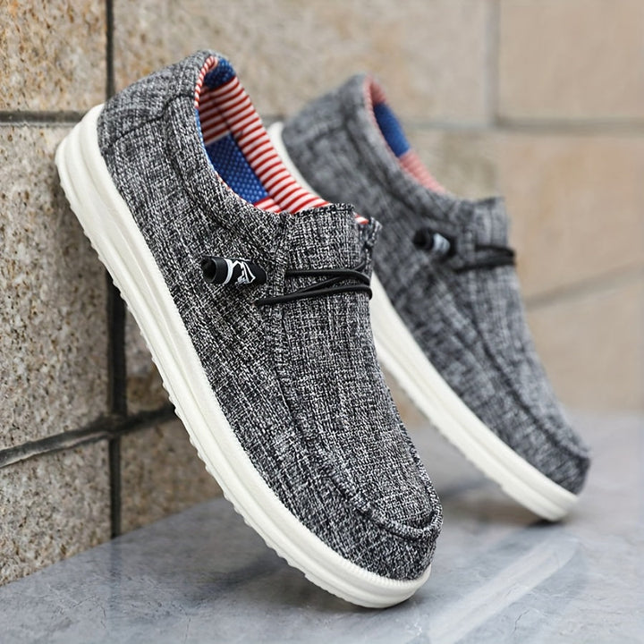 Men's Shoes | Lightweight Canvas | Comfortable & Casual | Slip-On