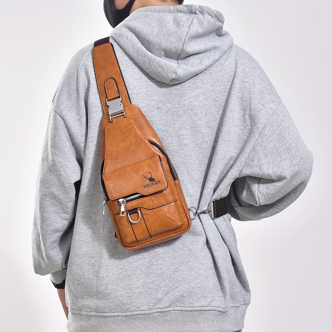 Men's Shoulder Bag | Durable & Lightweight | Large Capacity | For Work, Leisure & Travel