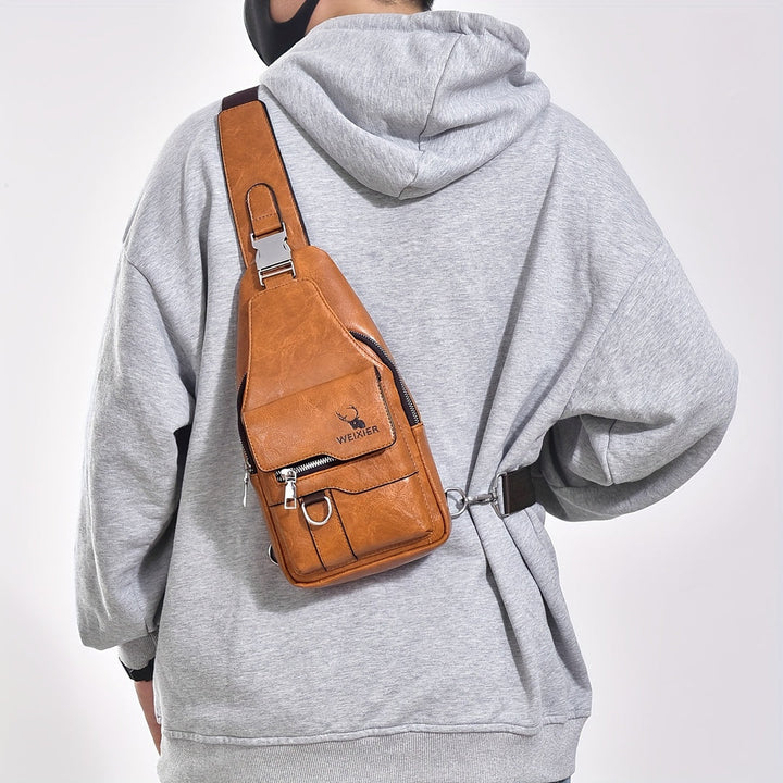 Men's Shoulder Bag | Durable & Lightweight | Large Capacity | For Work, Leisure & Travel