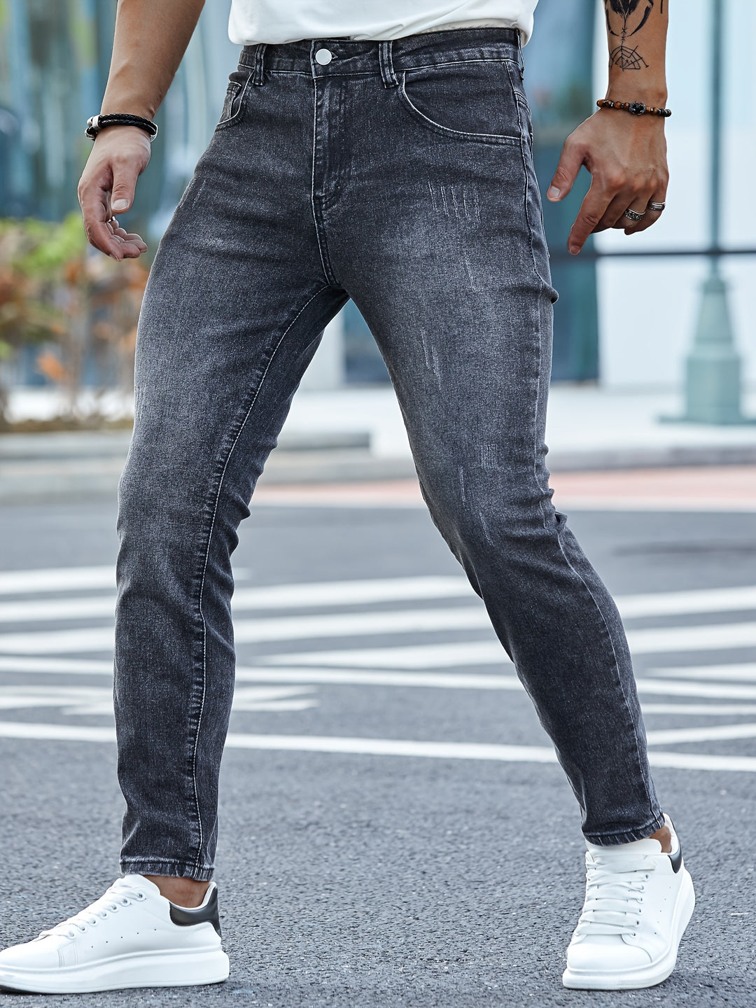 Men's Skinny Fit Jeans | Medium stretch and comfort | Versatile denim