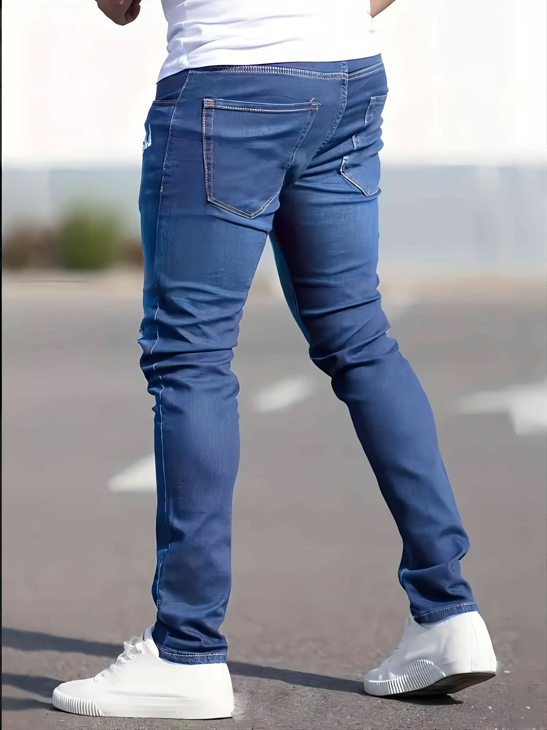 Men's Skinny Jeans | Ripped & Washed Denim | Casual & Comfortable