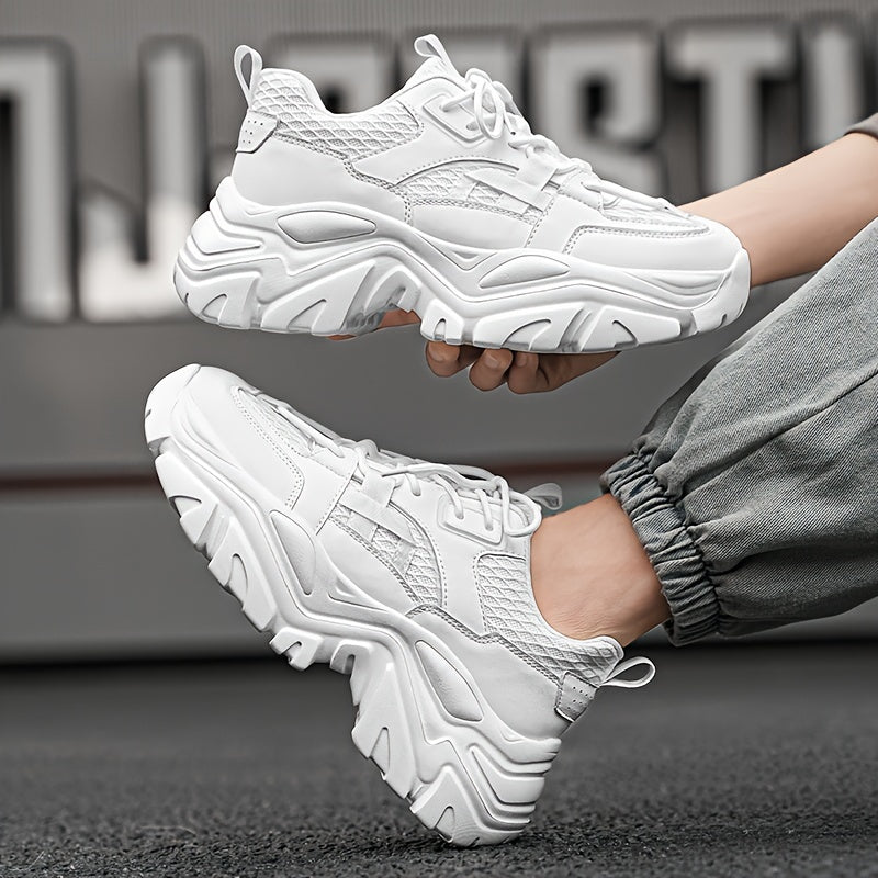 Men's Sneakers | Thick Sole & Trendy Design | Luxurious & Comfortable