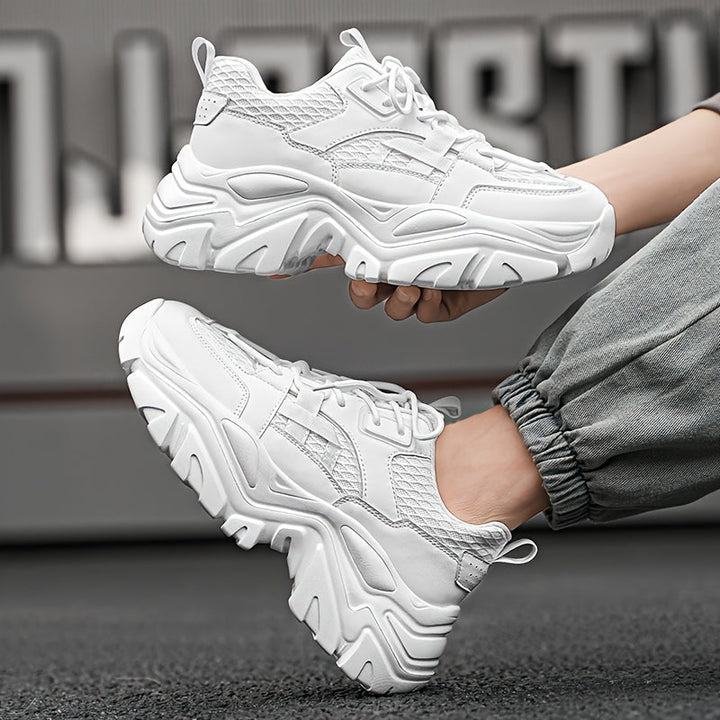 Men's Sneakers | Thick Sole & Trendy Design | Luxurious & Comfortable
