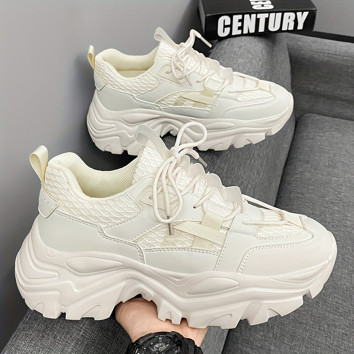 Men's Sneakers | Thick Sole & Trendy Design | Luxurious & Comfortable