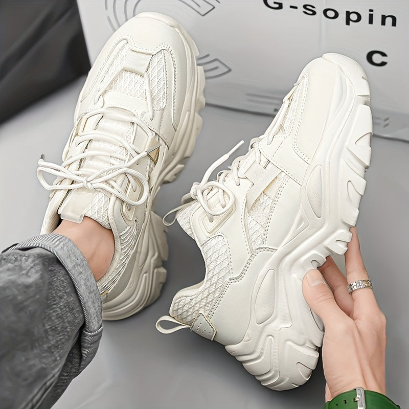 Men's Sneakers | Thick Sole & Trendy Design | Luxurious & Comfortable