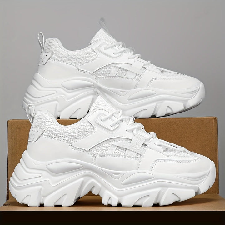 Men's Sneakers | Thick Sole & Trendy Design | Luxurious & Comfortable