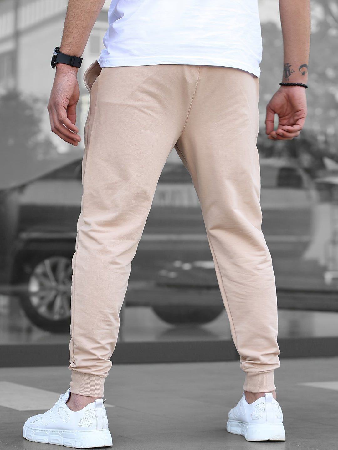 Men's Sports Pants | Lightweight & Breathable | Drawstring & Slim-Fit | Casual