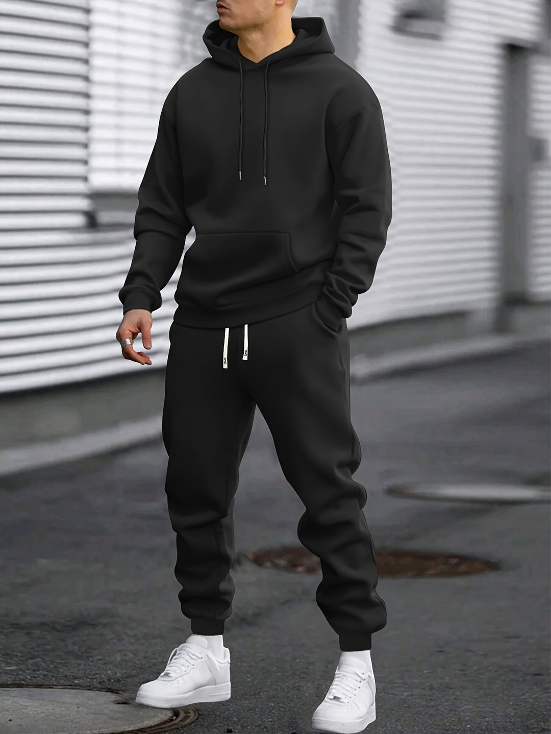 Men's Sports Set | Hoodie & Jogging Pants | Comfortable & Breathable