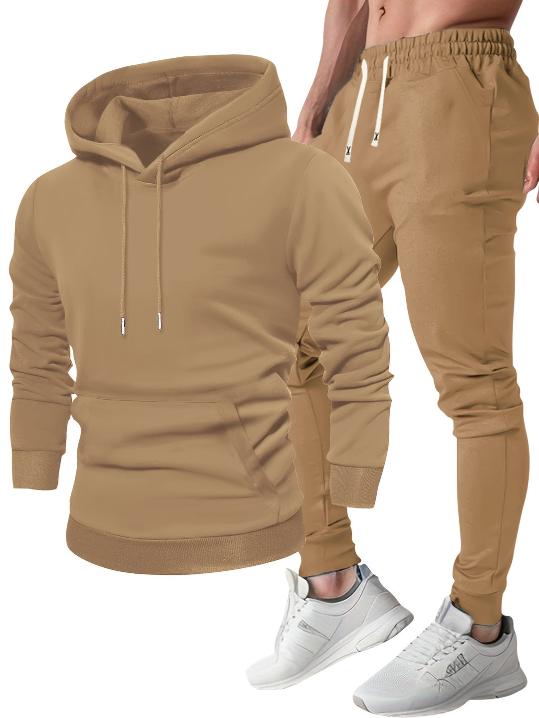 Men's Sports Set | Hoodie & Jogging Pants | Comfortable & Breathable
