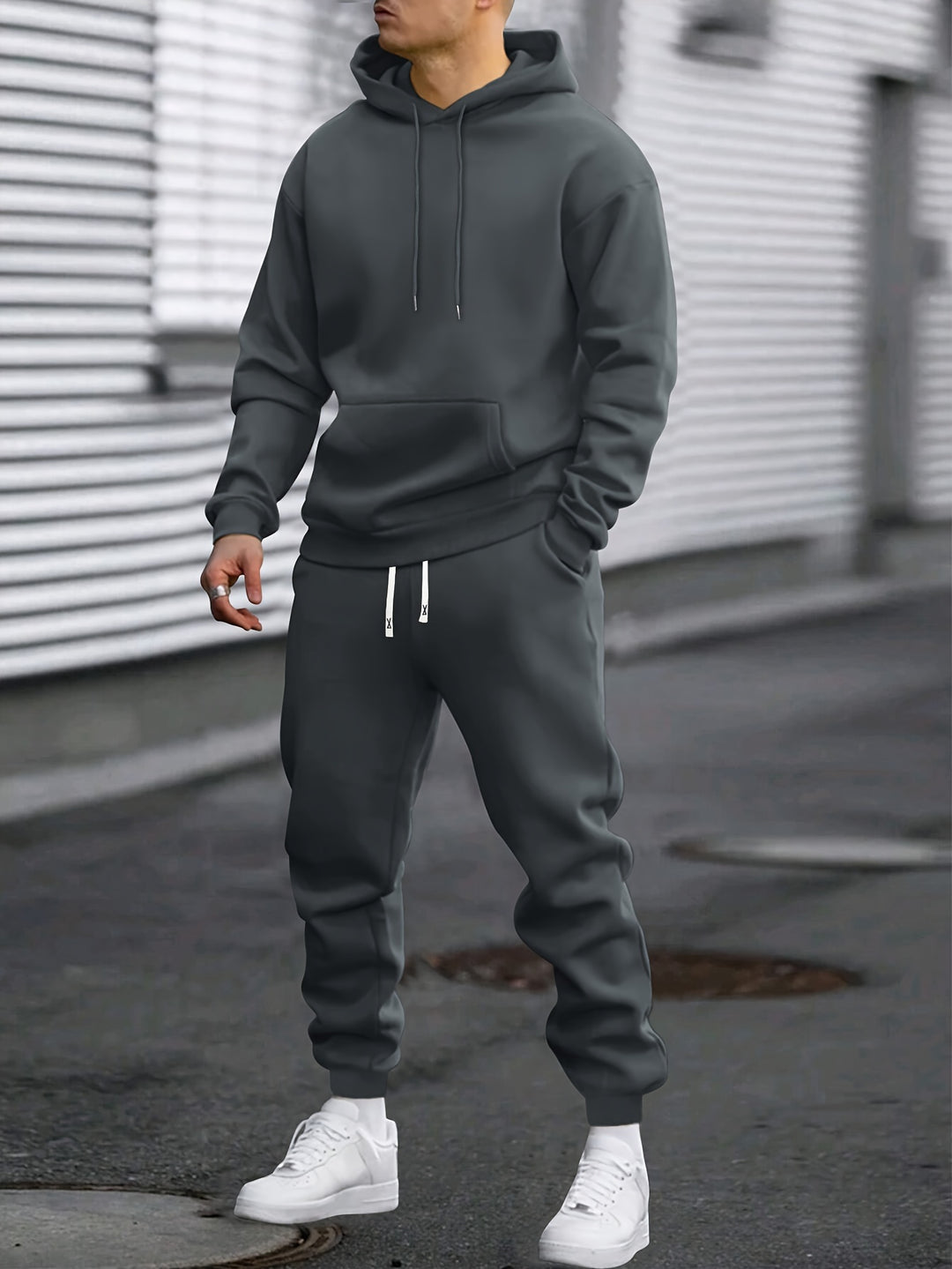 Men's Sports Set | Hoodie & Jogging Pants | Comfortable & Breathable