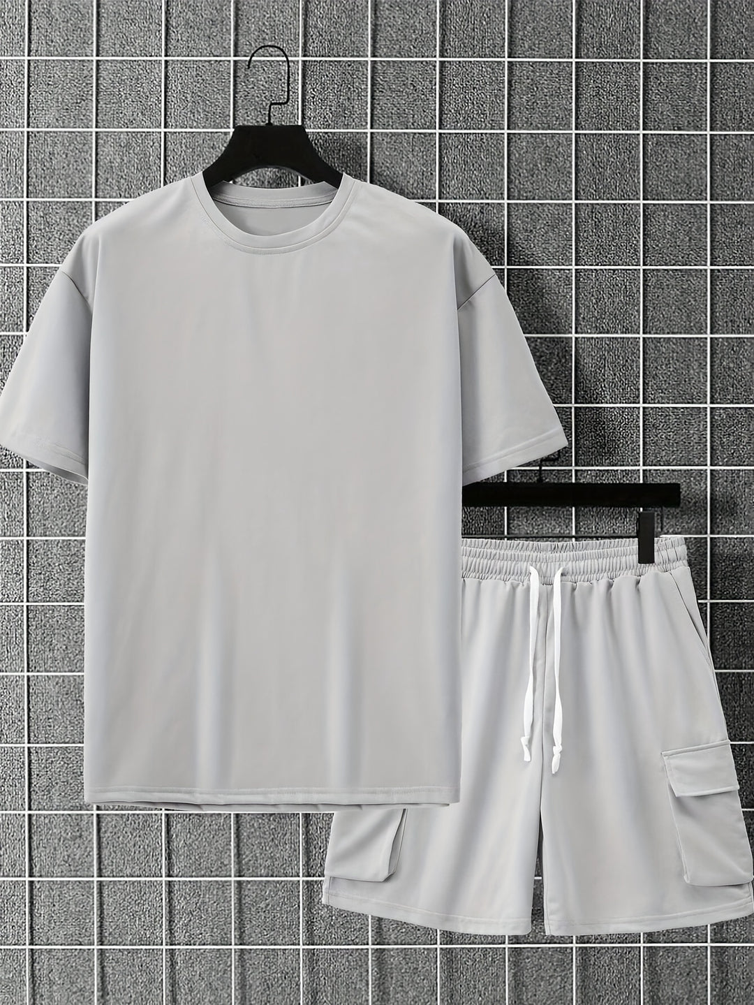 Men's Sportswear Set | Breathable Fabric | Comfort & Style | T-Shirt & Shorts