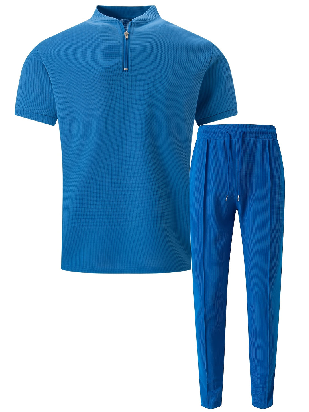 Men's Summer Set | 2-Piece | Short Sleeve Shirt & Pants | Casual & Breathable