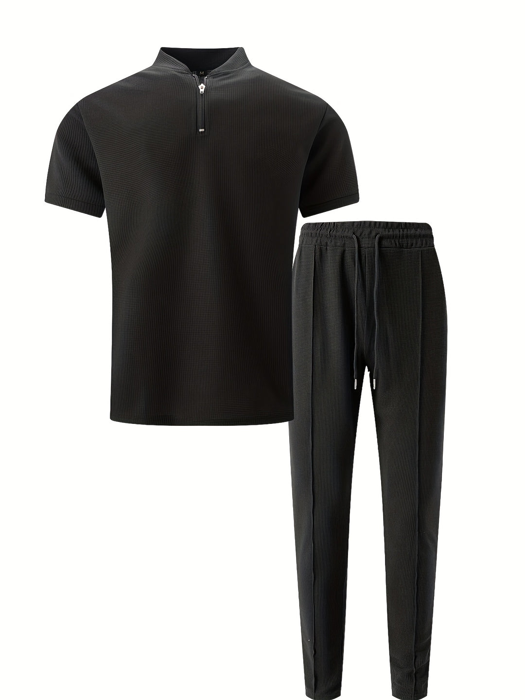 Men's Summer Set | 2-Piece | Short Sleeve Shirt & Pants | Casual & Breathable