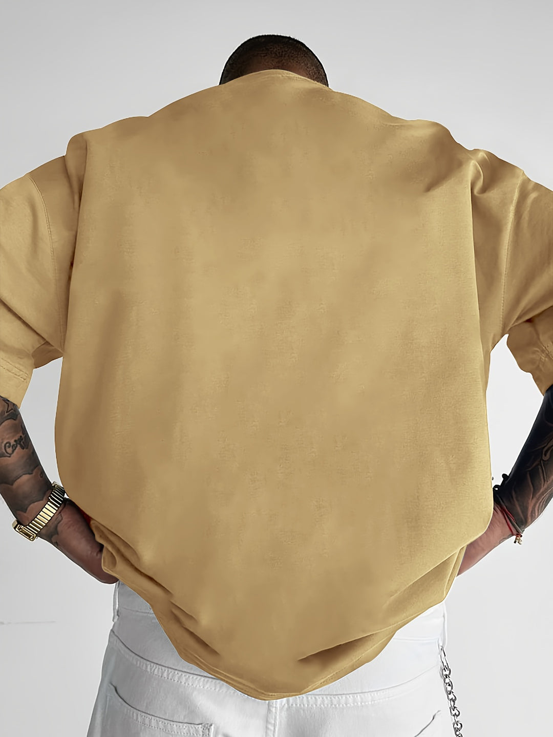 Men's T-Shirt | Trendy Slogan Print | Loose Fit | Summer