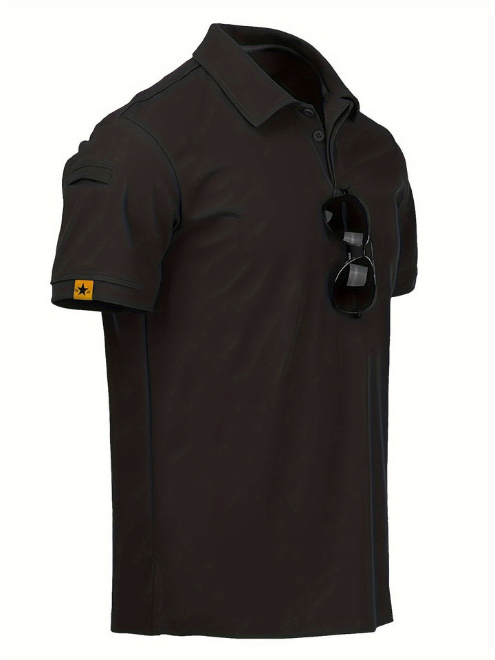 Men's Tactical Polo Shirt | Breathable & Lightweight | Polo Collar | Summer Activities