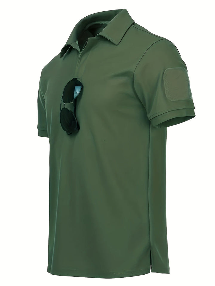 Men's Tactical Polo Shirt | Breathable & Lightweight | Polo Collar | Summer Activities
