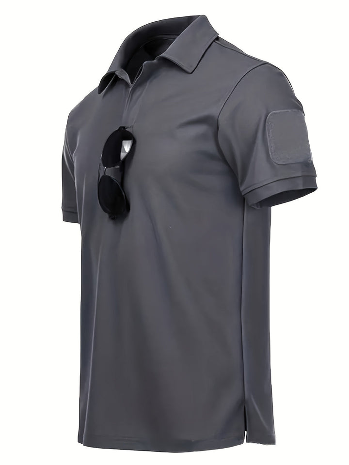 Men's Tactical Polo Shirt | Breathable & Lightweight | Polo Collar | Summer Activities