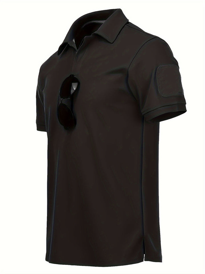 Men's Tactical Polo Shirt | Breathable & Lightweight | Polo Collar | Summer Activities