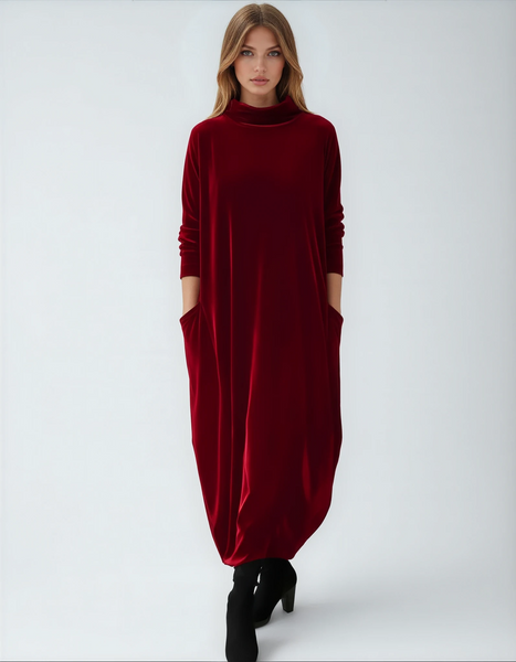 Women’s Velvet Dress | Long & Elegant | Autumn & Winter