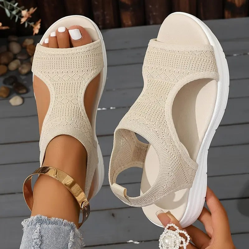 Women's Sandals | Open Toe | Breathable Design | Thick Rubber Sole