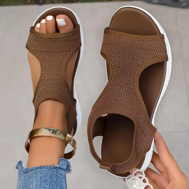 Women's Sandals | Open Toe | Breathable Design | Thick Rubber Sole