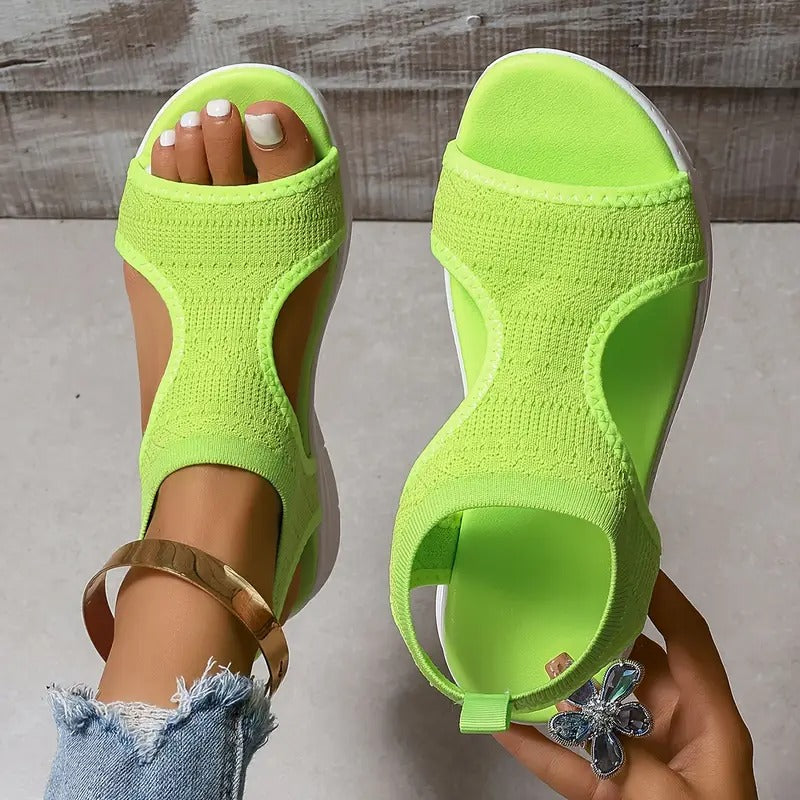 Women's Sandals | Open Toe | Breathable Design | Thick Rubber Sole