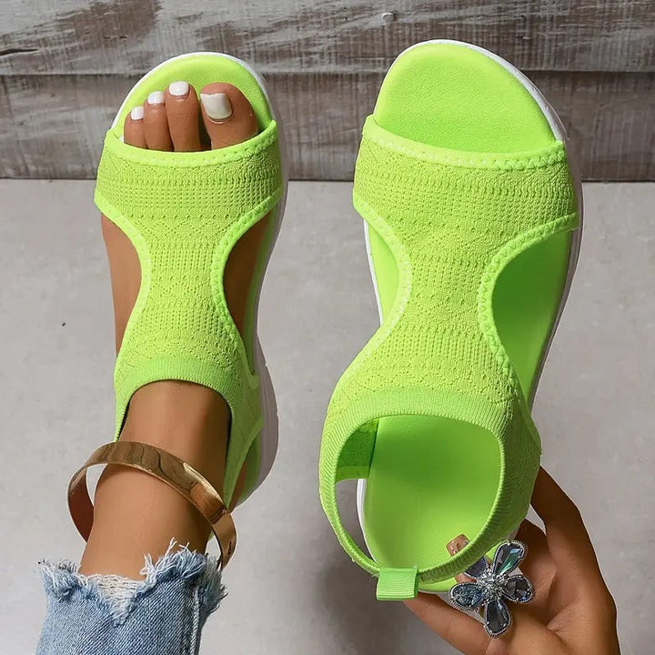 Women's Sandals | Open Toe | Breathable Design | Thick Rubber Sole