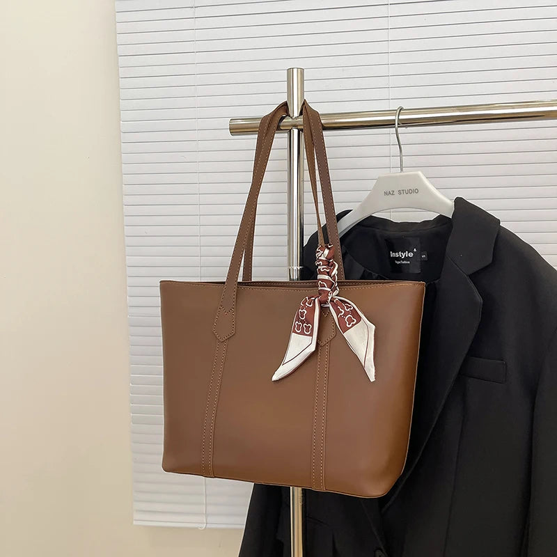 Women's Shoulder Bag | Large Capacity | Retro Design | PU Leather Shoulder Bag